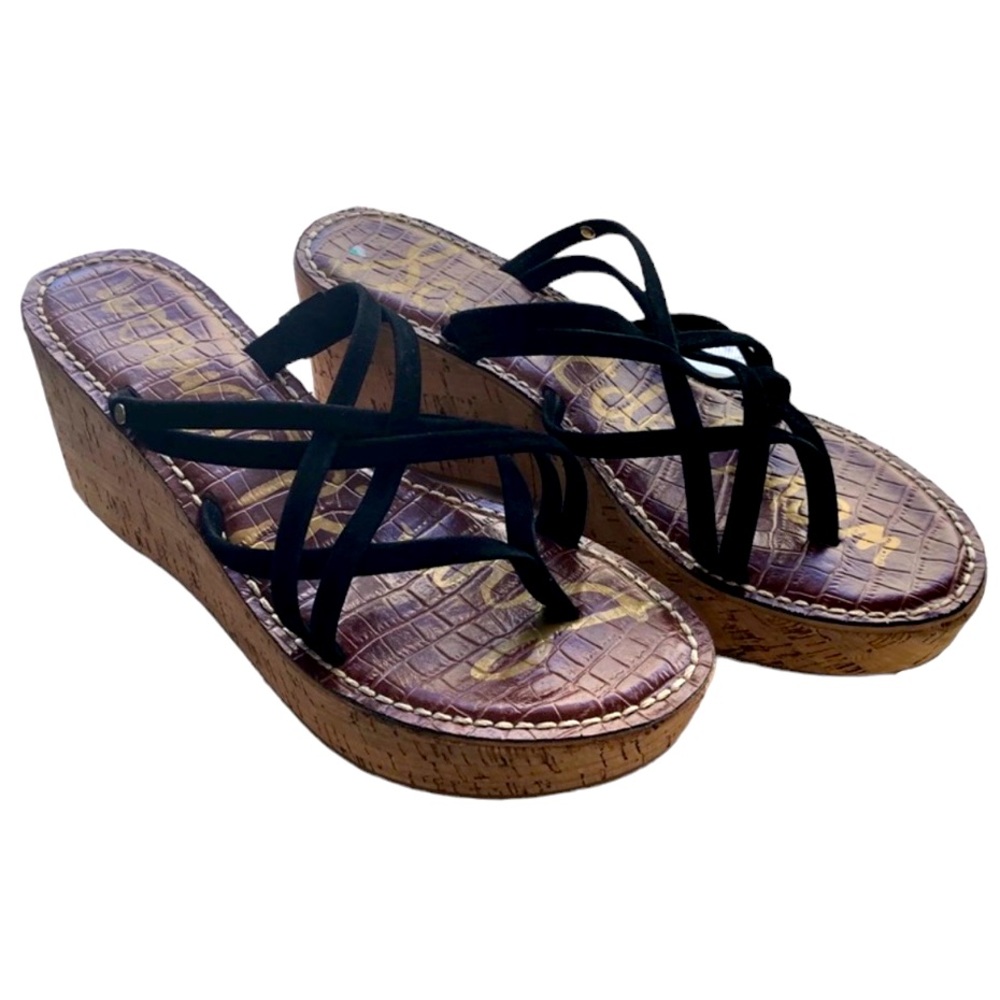 NWOT Sam Edelman Randy Suede Platform Sandal Size 9.5